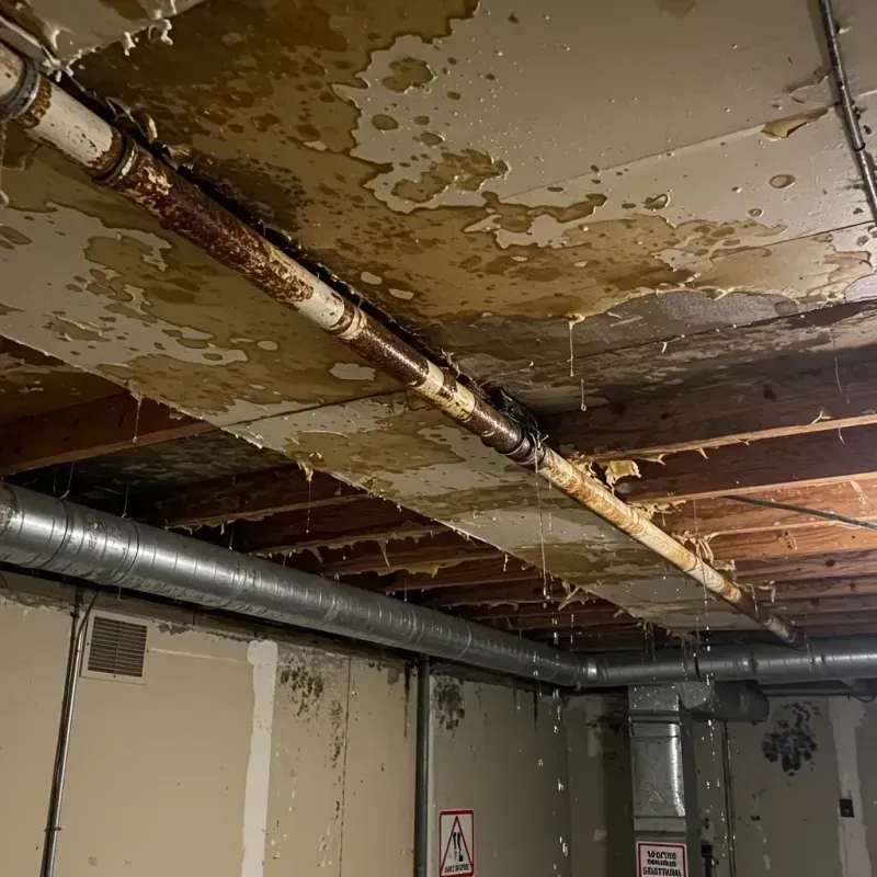 Ceiling Water Damage Repair in Garrison, ND